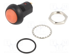 Switch: push-button; Pos: 2; SPST-NO; 0.4A/32VAC; 0.1A/50VDC; IP67