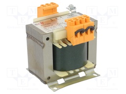Transformer: mains; 100VA; 230VAC,400VAC; 12V,24V; screw type