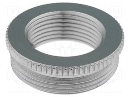 Reduction of threads for glands; Int.thread: PG16; brass; nickel