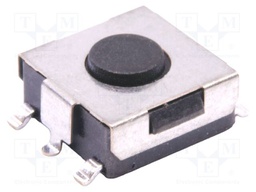 Microswitch TACT; SPST-NO; Pos: 2; 0.05A/12VDC; SMT; none; 1.6N