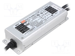 Power supply: switched-mode; Communication: DALI; LED; 75.6W; IP67