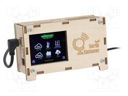 Earth listener; 5VDC; Equipment: wooden case