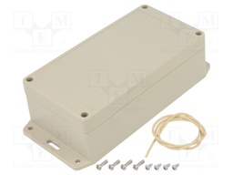 Enclosure: multipurpose; X: 85mm; Y: 165mm; Z: 55mm; Ritec; ABS; IP65