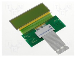Display: LCD; alphanumeric; STN Positive; 16x2; 18.5x47x5.2mm