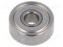 Bearing: single row deep groove ball; Øint: 4mm; Øout: 13mm; W: 5mm