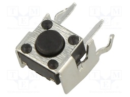 Microswitch TACT; SPST; Pos: 2; 0.1A/30VDC; THT; 2.55N; 3.15mm