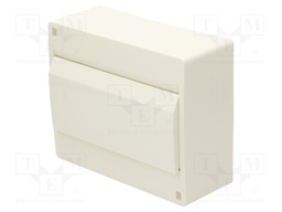 Enclosure: for modular components; IP40; No.of mod: 10