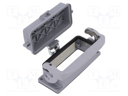 Enclosure: for HDC connectors; size 16; Pitch: 77,5x27mm