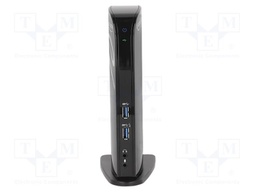 Hub USB; USB 3.2 Gen 1,with switch; LED status indicator; black