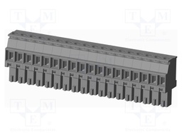 Connector: pluggable terminal block; plug; female; angled 90°