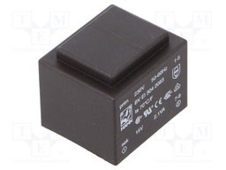 Transformer: encapsulated; 2.1VA; 230VAC; 15V; 140mA; Mounting: PCB
