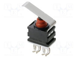 Microswitch SNAP ACTION; with lever; SPST-NO; 0.01A/13.5VDC