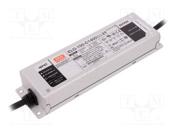 Power supply: switched-mode; LED; 149.8W; 54÷107VDC; 1400mA; IP67