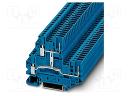 Splice terminal: rail; UT; PA; L: 64.4mm; terminals: 4; W: 5.2mm