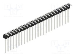 Connector: pin strips; pin header; male; PIN: 24; 2.54mm; THT; 1x24