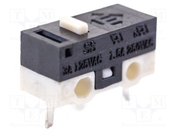 MICROSWITCH, PLUNGER, SPDT, 3A, 125VAC