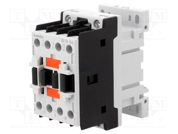 Contactor: 3-pole; NO x3; Auxiliary contacts: NO; 230VAC; 18A; DIN