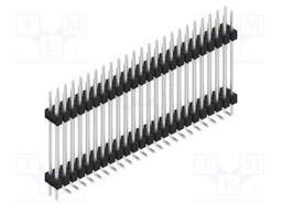 Connector: pin strips; pin header; male; PIN: 48; 2.54mm; SMT; 2x24