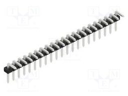 Connector: pin strips; pin header; male; PIN: 21; 2mm; THT; 1x21