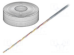 Wire: data transmission; chainflex® CF240.PUR; 8x0,25mm2; PUR