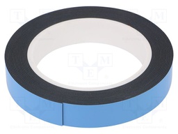 Tape: fixing; W: 19mm; L: 5m; Thk: 0.8mm; two-sided adhesive; acrylic