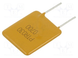 Fuse: PTC polymer; 7A; Imax: 100A; THT; PTR030V; bag