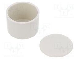 Enclosure: for alarms; Z: 14mm; ABS; grey; Ø: 19.8mm