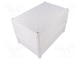Enclosure: multipurpose; X: 188mm; Y: 278mm; Z: 180mm; SOLID; grey