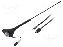 Antenna; car top; 0.4m; AM,FM; universal; 5.6m; Ømount.hole: 19mm