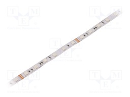 LED tape; RGB; LED/m: 60; SMD; 5050; 24V; W: 10mm; D: 2.1mm; Rainbow