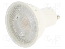 LED lamp; warm white; GU10; 230VAC; 450lm; 5.5W; 38°; 3000K