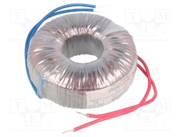 Transformer: toroidal; 100VA; 230VAC; 55V; 1.81A; 1.1kg; Ø: 97mm