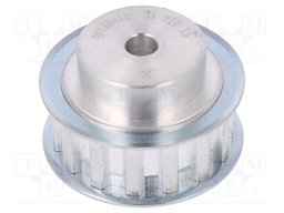 Belt pulley; T10; W: 16mm; whell width: 31mm; Ø: 45.9mm; aluminium