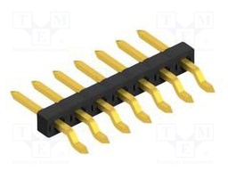 Connector: pin strips; pin header; male; PIN: 7; 2mm; SMT; 1x7; 100V