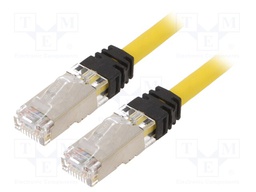 Patch cord; S/FTP,TX6A™ 10Gig; 6a; stranded; Cu; LSZH; yellow