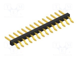 Connector: pin strips; pin header; male; PIN: 14; 2mm; SMT; 1x14