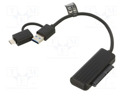 USB to SATA adapter; 5Gbps; Kit: USB to SATA adapter; 0.2m