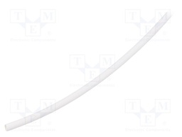 Heat shrink sleeve; thin walled,flexible; 2: 1; 3.2mm; white