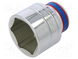 Wrench; 6-angles,hex socket,socket spanner; 3/4"; 73mm; short