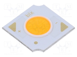 Power LED; COB; white warm; 120°; 700mA; P: 12.8W; 13.5x13.5x1.63mm