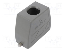 Enclosure: for HDC connectors; size D16B; for cable; for latch