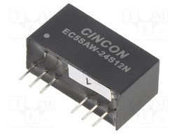 Converter: DC/DC; 10W; Uin: 9÷36V; 12VDC; Iout: 833mA; SIP8; 4.9g