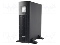 Power supply: UPS; 440x410x132mm; 1.8kW; 3kVA; 28.1kg; 9Ah; 0÷40°C