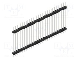 Connector: pin strips; pin header; male; PIN: 30; 2.54mm; THT; 1x30