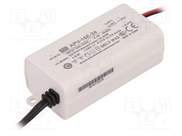 Power supply: switched-mode; LED; 16.08W; 24VDC; 0.67A; 180÷264VAC