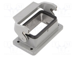 Enclosure: for HDC connectors; Han® B,Rear Fit; size 10B; IP65