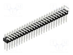 Connector: pin strips; pin header; male; PIN: 50; 2.54mm; THT; 2x25