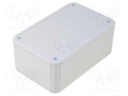Enclosure: multipurpose; X: 80mm; Y: 125mm; Z: 50mm; ABS; grey; IP54