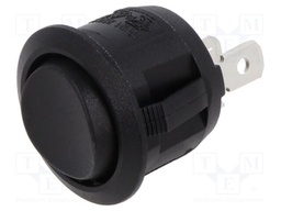 ROCKER; SP3T; Pos: 3; ON-OFF-ON; 10A/250VAC; black; none; Body: black