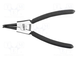 Pliers; for circlip; external; 10÷25mm; Pliers len: 145mm; angular